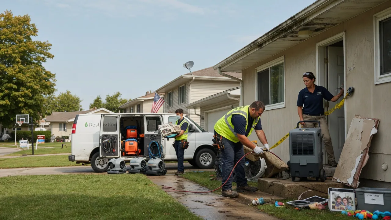 Water Damage Restoration in Wellsville, PA near me